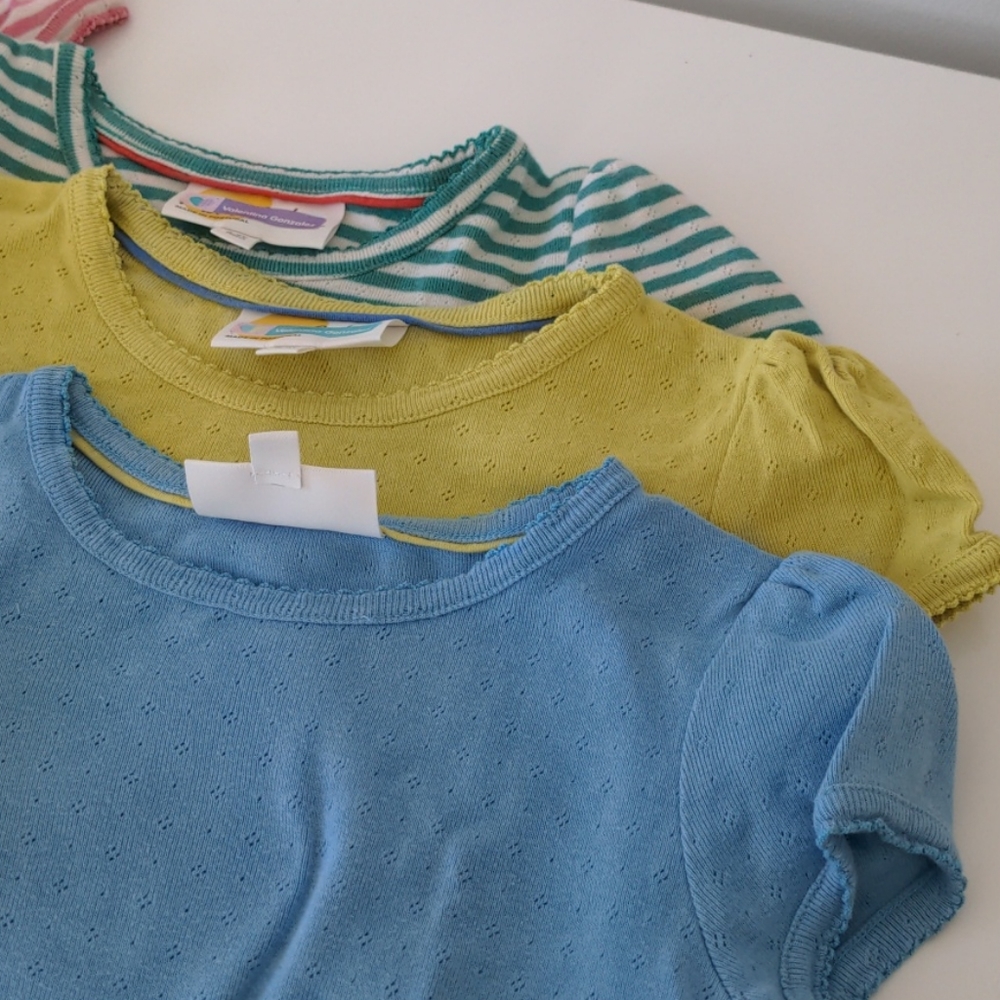 Set of 6 mini boden pointelle tops